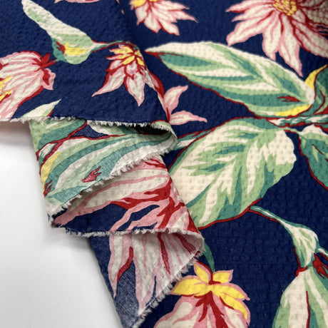 Cotton Seersucker - Botanical