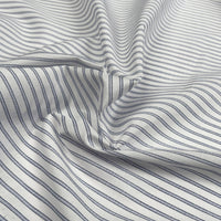 Cotton Shirting - Ice Blue Stripe