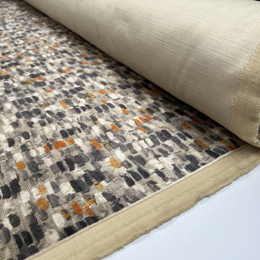 Cotton Viscose Velvet - Safari