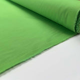 Cotton Unito Green Plain Woven Italian Fabric Roll