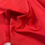 Italian Ex Designer Plain Weave Fabric Cotton Unito Red CU