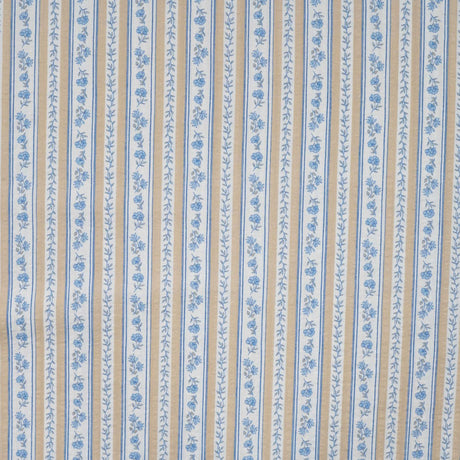 Cotton Voile Bluebell Lane Printed Cotton Voile 115gsm Dress Fabric Flat