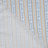 Cotton Voile Bluebell Lane Printed Cotton Voile 115gsm Dress Fabric Fold