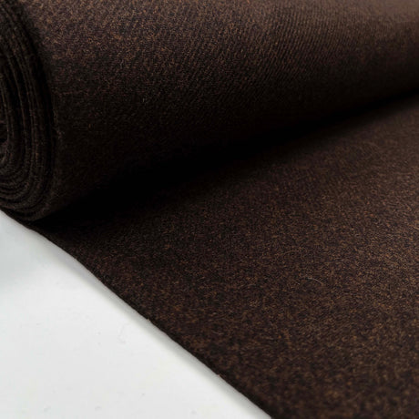 Brown Rust British 100% Wool Tweed Suiting Fabric Countryfile Ember Bolt