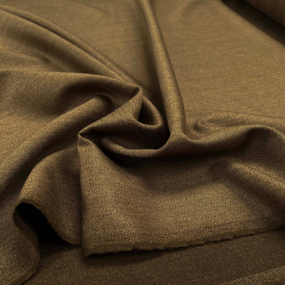 Dark Mustard 100% Wool Suiting Dressmaking Fabric Cuts Mustard CU
