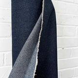 Denimfest 13oz Dylan Blue Cotton Polyester Heavy Woven Jean Trouser Fabric Close UP