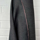 Denimfest 8oz Dale Black Cotton Midweight Woven Jean Trouser Fabric Edge