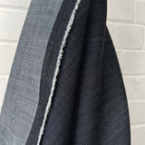 Denimfest 9oz Dave Blue Cotton Midweight Woven Jean Trouser Fabric Edge