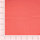 Dot & Check Coral Dobby Cotton 75gsm Dress Fabric Ruler