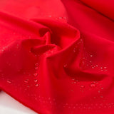 Driden Sahara 6oz Waxed Cotton Red Plain Water Resistant Coating Fabric CU