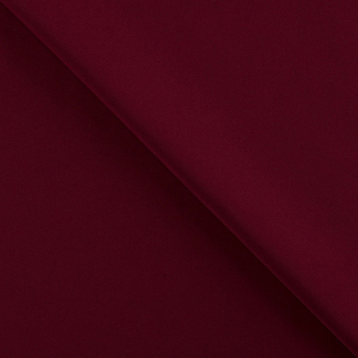 Elona Bordeaux Woven Stretch Twill Polyester 260gsm Dress Fabric Fold
