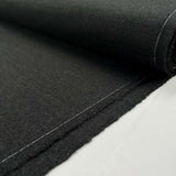 Charcoal Grey Wool Lycra Stretch Suiting Fabric Exceedingly Smart Bolt 