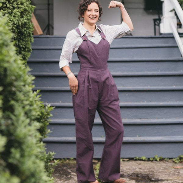 Folkwear - Rosie The Riveter Shirt Overall and Slacks Pattern (XS-2XL)