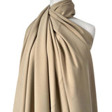 Polyester Elastane Stretch Suiting Crepe Fabric Femme Fatale Nude Mannequin