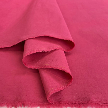 Fibre Mood - Stone Washed Combed Cotton - Cerise