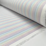Fine Rainbow - Stripe Cotton