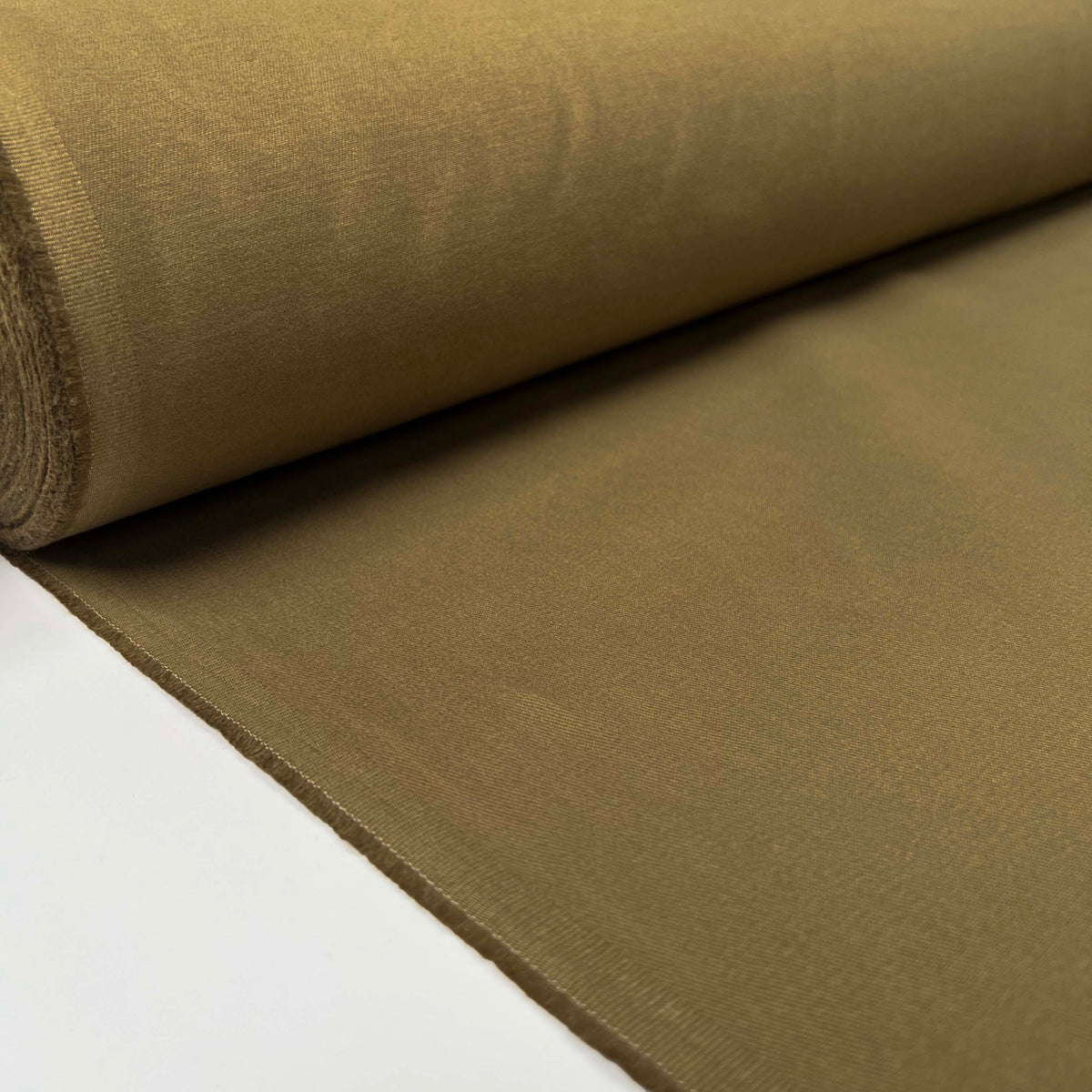 Brown Italian Cotton Moleskin Trouser Fabric Forenze Moleskin Brass Roll