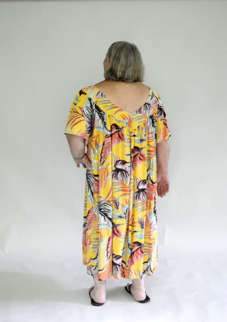 Folkwear - Hawaiian Mu'uMu'u Dress Pattern (XS-3XL)