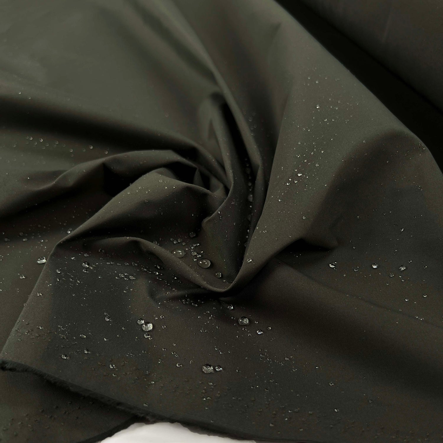 Fourteen Forests Wax Cotton 6oz Green Khaki Fabric Splash