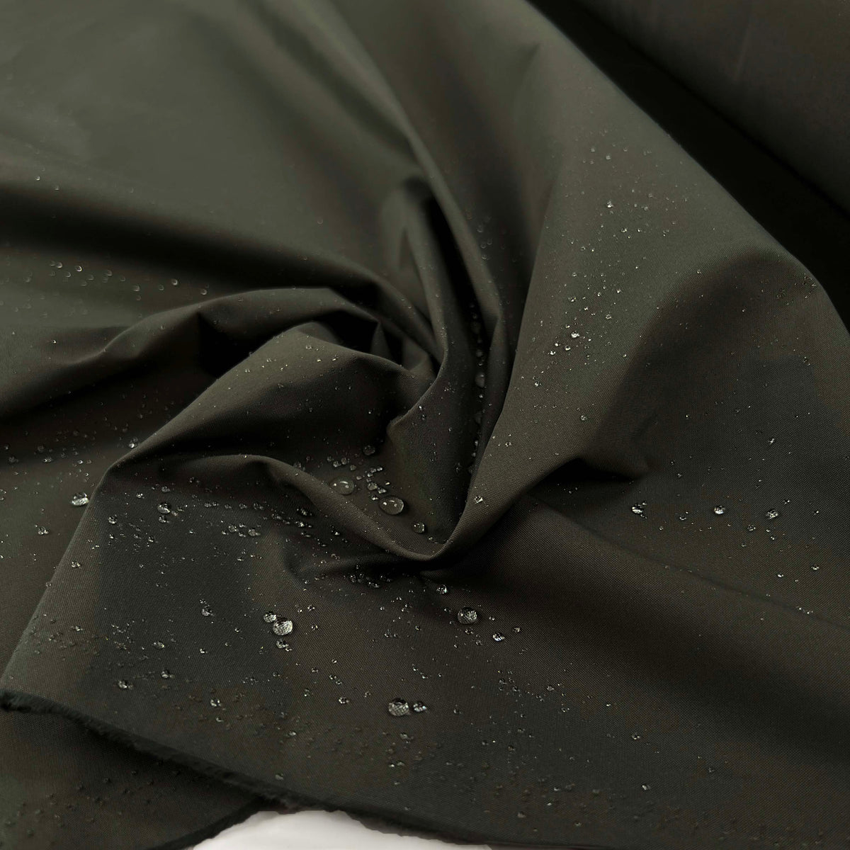 Fourteen Forests Wax Cotton 6oz Green Khaki Fabric Splash