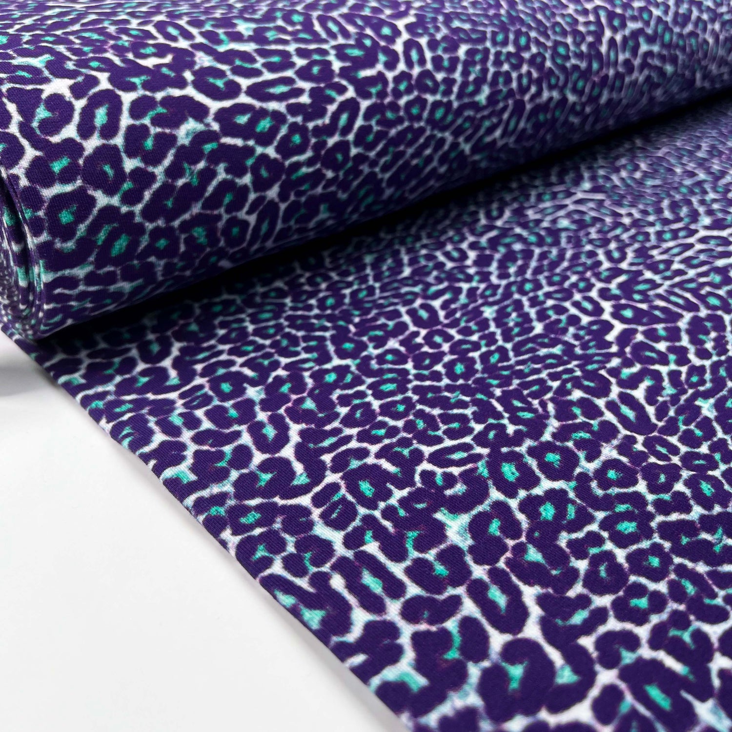 French Terry - Violet Cat