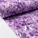 French_Terry_Wireless_Tie_Dye_Purple_White_Abstract_Print_Cotton_Elastane_Knit_Jersey_Fabric_Bolt