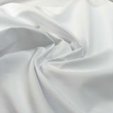 Fresh White Shirting Cotton Plain Woven Fabric Close Up