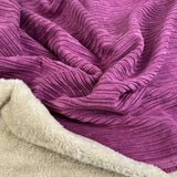 Fur Lined Cord - Purple