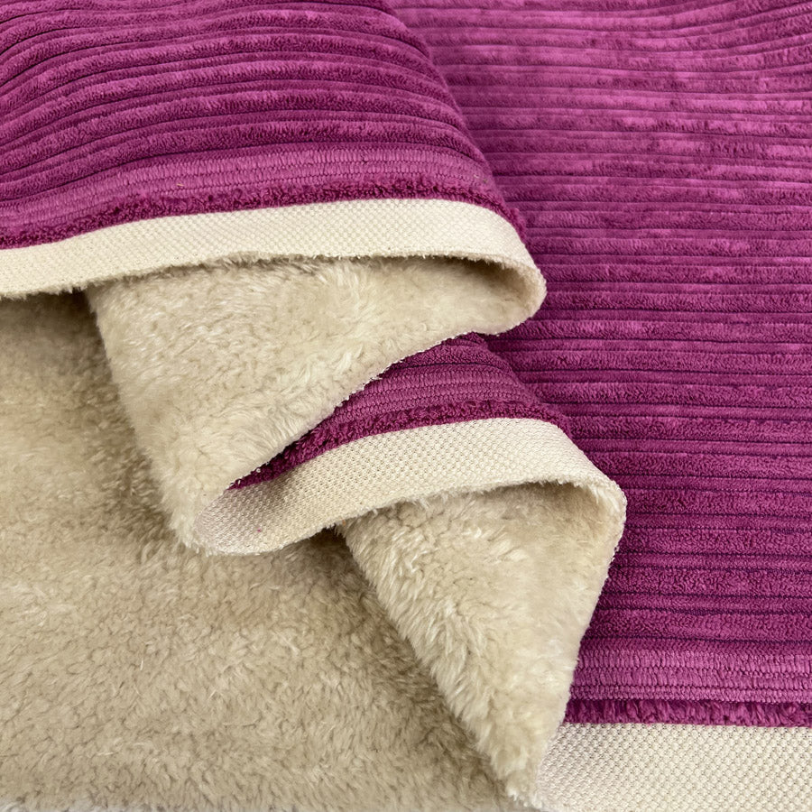 Fur Lined Cord - Purple