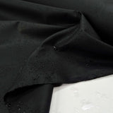 British Millerain Gamekeeper 8oz Wax Cotton Black Fabric CU