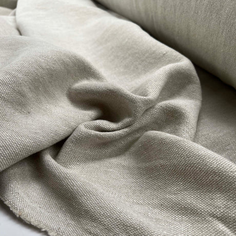 Give Over Italian Plain Heavy Linen Hessian Fabric CU
