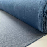 Glacier Soft Sweatshirt Sky Blue Polyester Cotton Elastane Alpine Fleece Stretch Fabric Roll