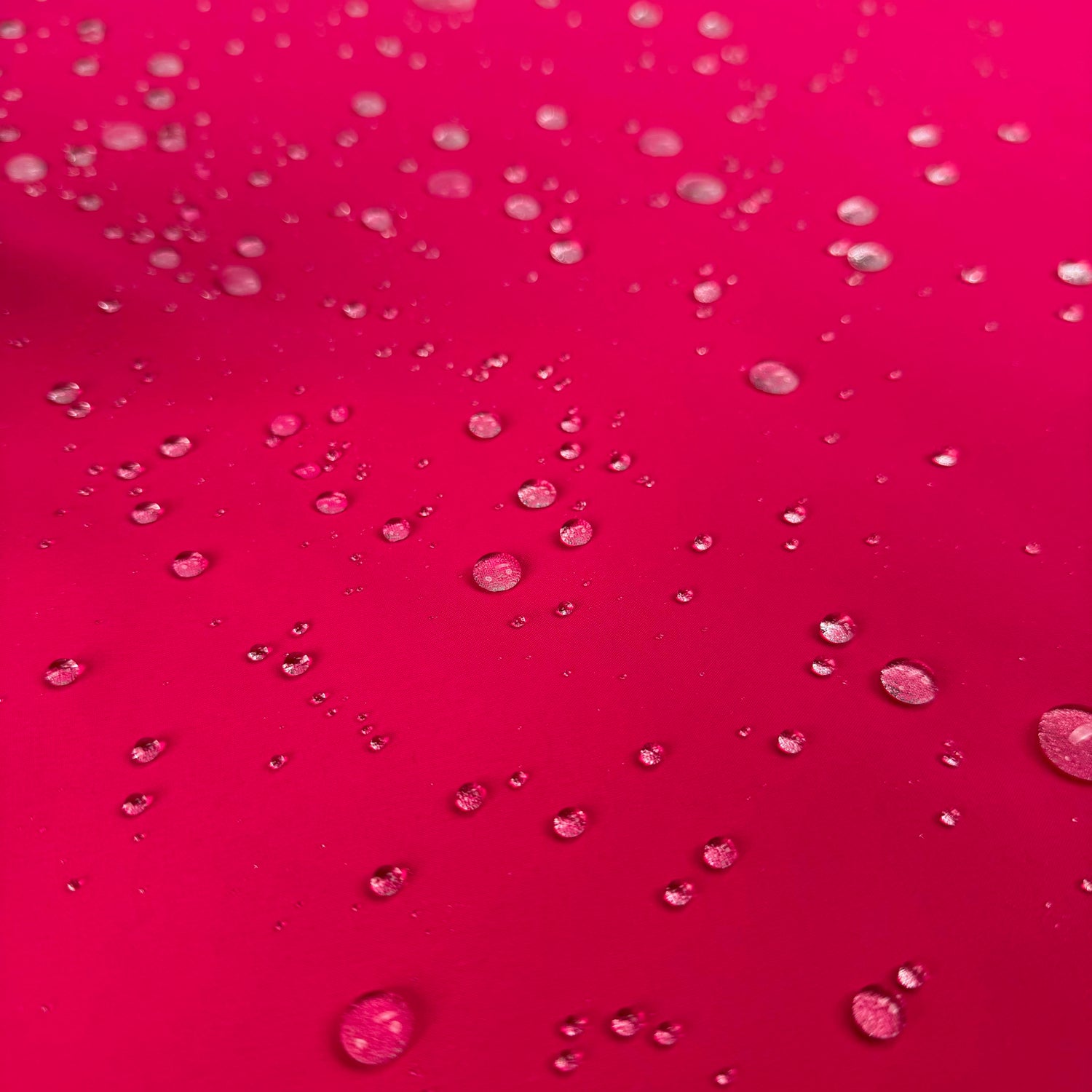 Gore Tex Bright And Beautiful Polyamide Cerise Pink Silver Backing Waterproof Fabric Splash