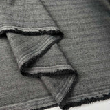 Happy Harry Viscose Blend Grey Herringbone Stretch Suiting Fabric
Fold