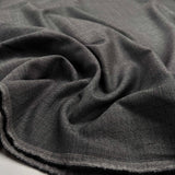 British Dark Grey Worsted Wool Suiting Fabric Hardcastle CU