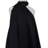 Black Polyester Viscose Pink Pinstripe Suiting Fabric Head Mistress Mannequin