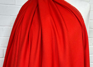 Linen Viscose Blend Italian Ex-Designer Twill Fabric Hot Stuff Mannequin