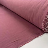 Huckleberry Cotton Mauve Pink Twill Woven Trouser Fabric Roll