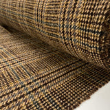 Humpty Polyester Wool Acrylic Brown Houndstooth Check Coating Fabric Roll