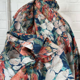In A Gentle Garden Cotton Italian Floral Fabric CU