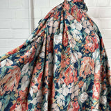 In A Gentle Garden Cotton Italian Floral Fabric Mannequin