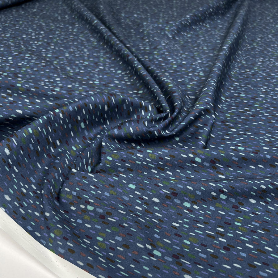 Italian Cotton - Abstract Rain