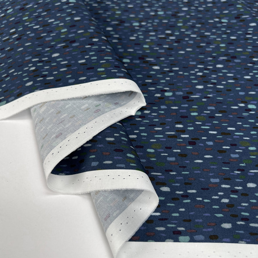 Italian Cotton - Abstract Rain