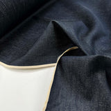 Candiani Cotton Selvedge Denim Fabric  Italian Right-Hand Twill Denim CU