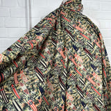 Ex-Designer Surfboard Print Cotton Fabric Italian Voile Fistral 