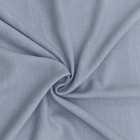Remnant - Rustic Drape Viscose Linen - Light Blue (1.4m)