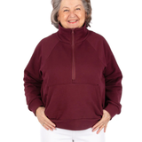 Jalie - Sophie Half-Zip Sweatshirt Sewing Pattern