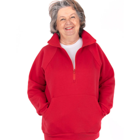 Jalie - Sophie Half-Zip Sweatshirt Sewing Pattern