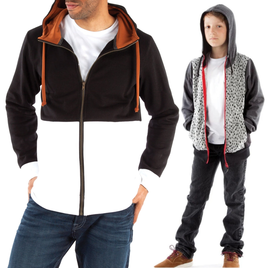 Jalie Mens Boys Frederic Hoodie Pattern Cover