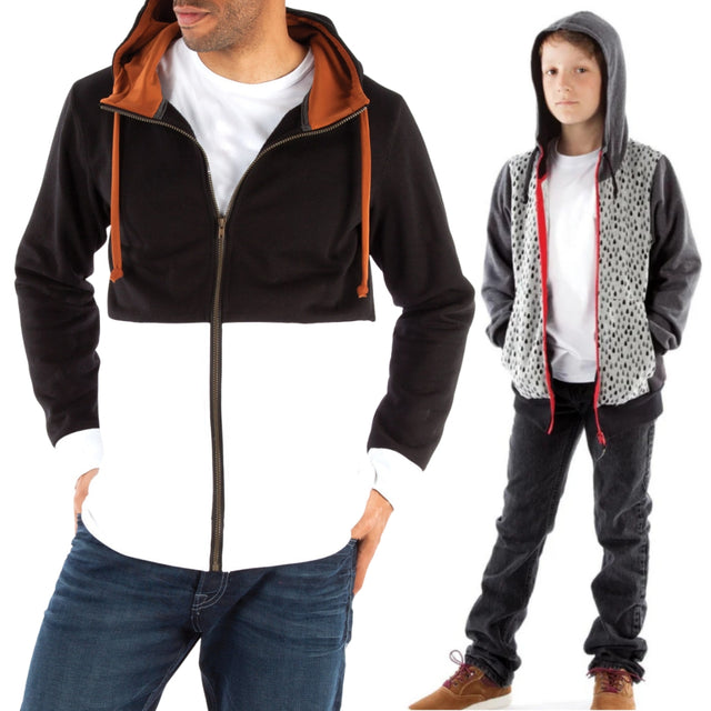 Jalie Mens Boys Frederic Hoodie Pattern Cover